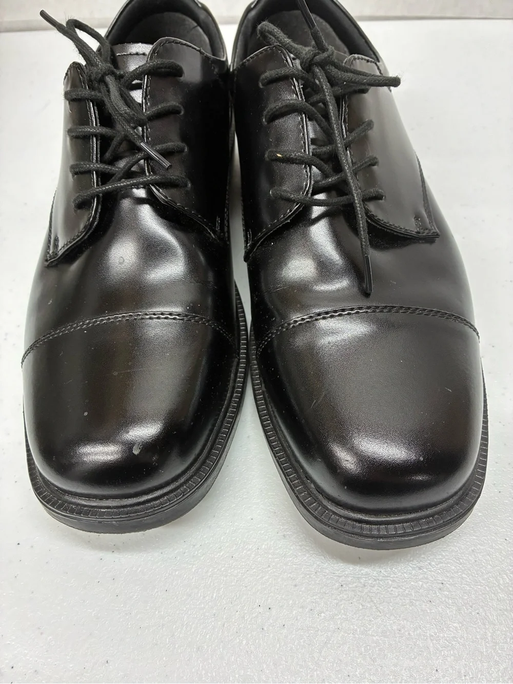 Nunn Bush mens Gates cap toe oxford shoes mens 9.5 wide leather business